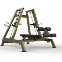 Maquina Dual Press Plano y Press Declinado Linea LD Palanca 1007