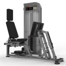 Maquina Dual Prensa de Piernas y Extension Gemelos Linea PF 1009