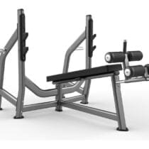 Banco Press Declinado Tubo Oval Linea FW 1003
