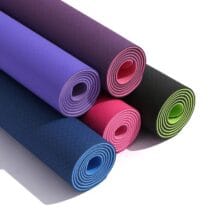 Esterilla Antideslizante de Doble Capa para Yoga TPE