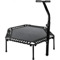 Trampolín Hexagonal con Barra